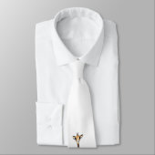 Cravate Giraffe Festive (Attaché)