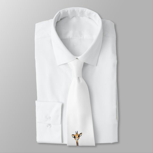 Cravate Giraffe Festive (Attaché)