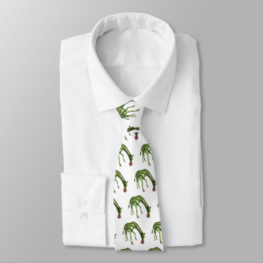 Cravate Giraffe Manger de la pastèque (Attaché)