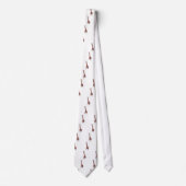 Cravate Giraffe Motif de la faune (Devant)