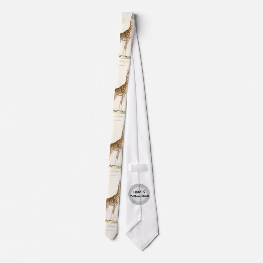 Cravate Giraffe Necktie (Dos)