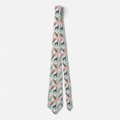 Cravate Giraffe Whimsical Polka Dot Motif - Pastel (Devant)