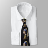 Cravate Girl with a Pearl Earring by Johannes Vermeer (Attaché)