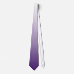 Cravate Girly Chic minimaliste ombre lilas lavande violet