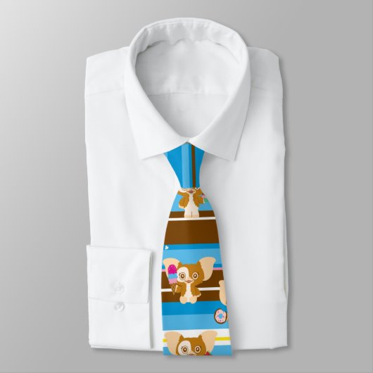 Cravate Gizmo | Motif comique mignon (Attaché)