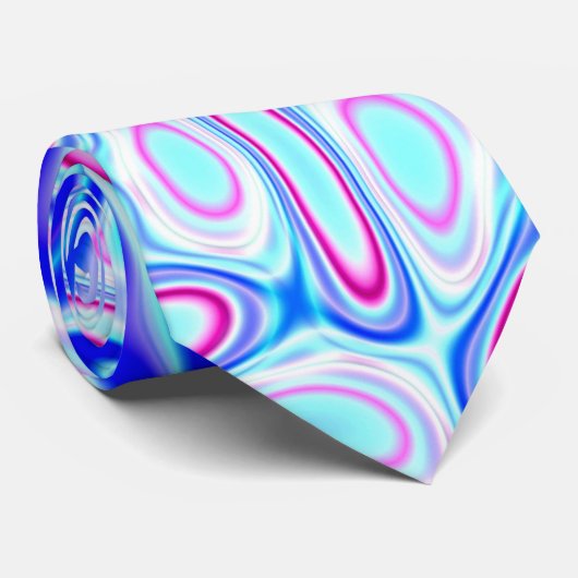 Cravate Glace framboise (Roulé)