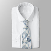 Cravate Glacier bleu Motif (Attaché)