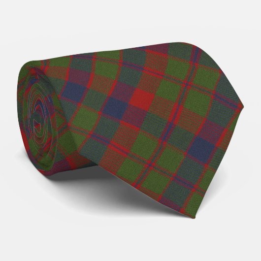 Cravate Glasgow Original Tartan écossais (Roulé)