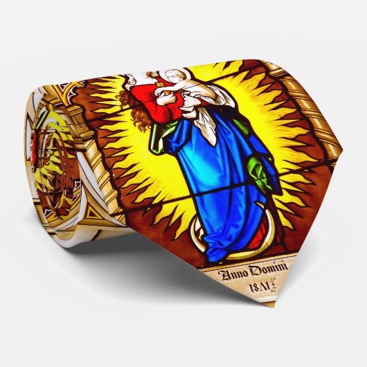 Cravate Gloire à Jésus et à Marie (Roulé)