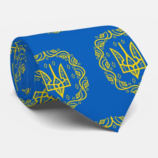 Cravate Glory to Ukraine (Roulé)