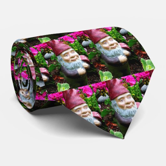 Cravate Gnome de jardin (Roulé)