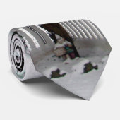 Cravate Gnome de neige (Roulé)