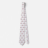 Cravate Gnome et Reindeer Scandinavian Tomte design (Devant)