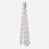 Cravate Gnome et Reindeer Scandinavian Tomte design (Dos)