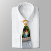 Cravate Gnome géranium 03 (Attaché)