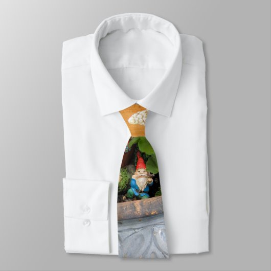 Cravate Gnome géranium 03 (Attaché)