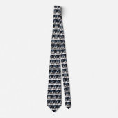 Cravate Gnomes d'hiver Necktie (Devant)