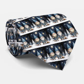Cravate Gnomes d'hiver Necktie (Roulé)