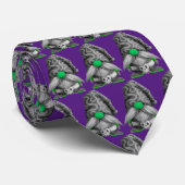 Cravate Gnomes Halloween Necktie (Roulé)