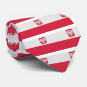 Cravate Godłem de Flaga Polski z - drapeau de la Pologne (Roulé)