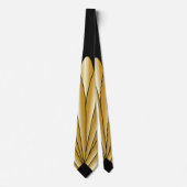 Cravate Gold Art Deco Design (Devant)