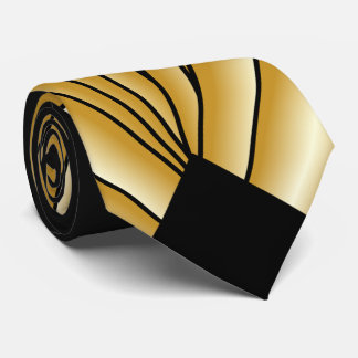 Cravate Gold Art Deco Design