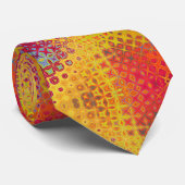 Cravate Gold Bold Geometric Patterned Tie (Roulé)