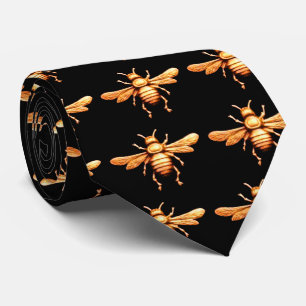 CRAVATE GOLD HONEY BEE