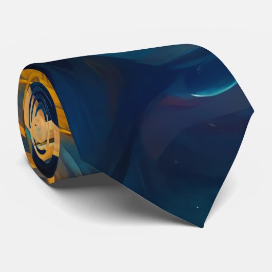 Cravate Gold Koi :: (Roulé)