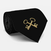 Cravate Golden "3-D" St. Peter's Keys (Roulé)