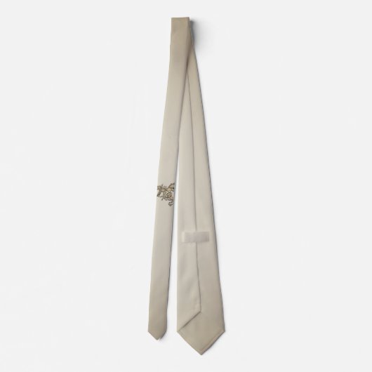 Cravate Golden Dragon (Dos)