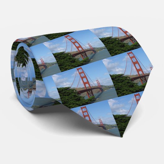 Cravate Golden gate bridge (Roulé)