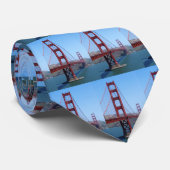 Cravate Golden Gate de San Francisco (Roulé)