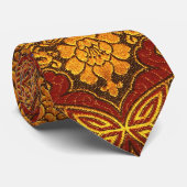 Cravate Golden Hong Kong Design (Roulé)