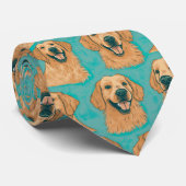Cravate Golden Retriever (Roulé)