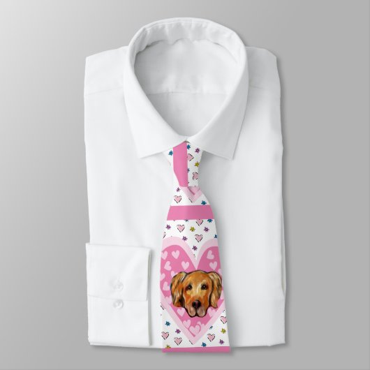 Cravate Golden Retriever (Attaché)