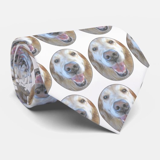 Cravate Golden retriever (Roulé)