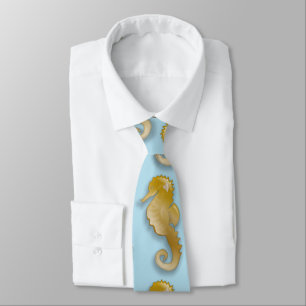 Cravate Golden Seahorse Thunder_Cove