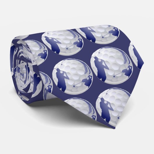 Cravate Golf, Sport, Hobby (Roulé)