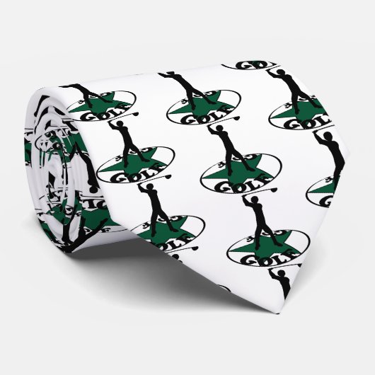 Cravate Golf - un jeu merveilleux (Roulé)