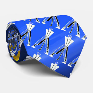 CRAVATE GOLFER BLANC BLANC STYLISÉ, JOUEURS DE GOLF