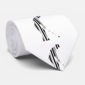 Cravate GOLFEUR CODE BARRE Golf Golfing Sports Pattern Des (Roulé)