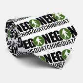 Cravate Gone Squatchin (Roulé)