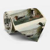 Cravate Goosander (Merganser commun) Oiseaux d'Audubon (Roulé)