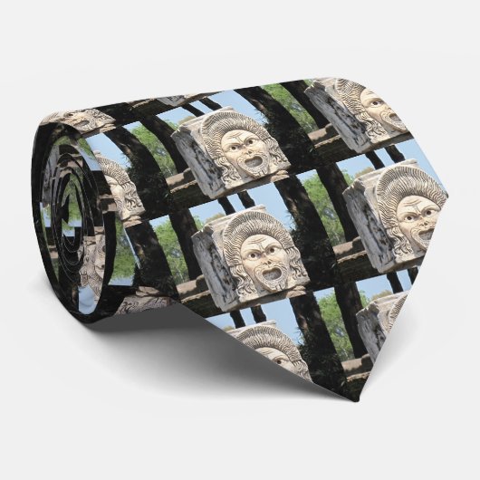 Cravate Gorgon romain antique (Roulé)