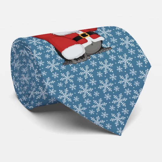 CRAVATE GORILLA PÈRE NOËL (Roulé)