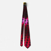 Cravate GOTHIC SUN Celtic Knots Red Burgundy Gem (Dos)