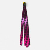 Cravate GOTHIC SUN DELTIC KNOTS Pink Fuchsia Gem (Dos)