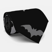 🦇 Cravate gothique des chauves-souris vampires (Roulé)