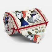 Cravate Gotta Love Guineas ! (Roulé)
